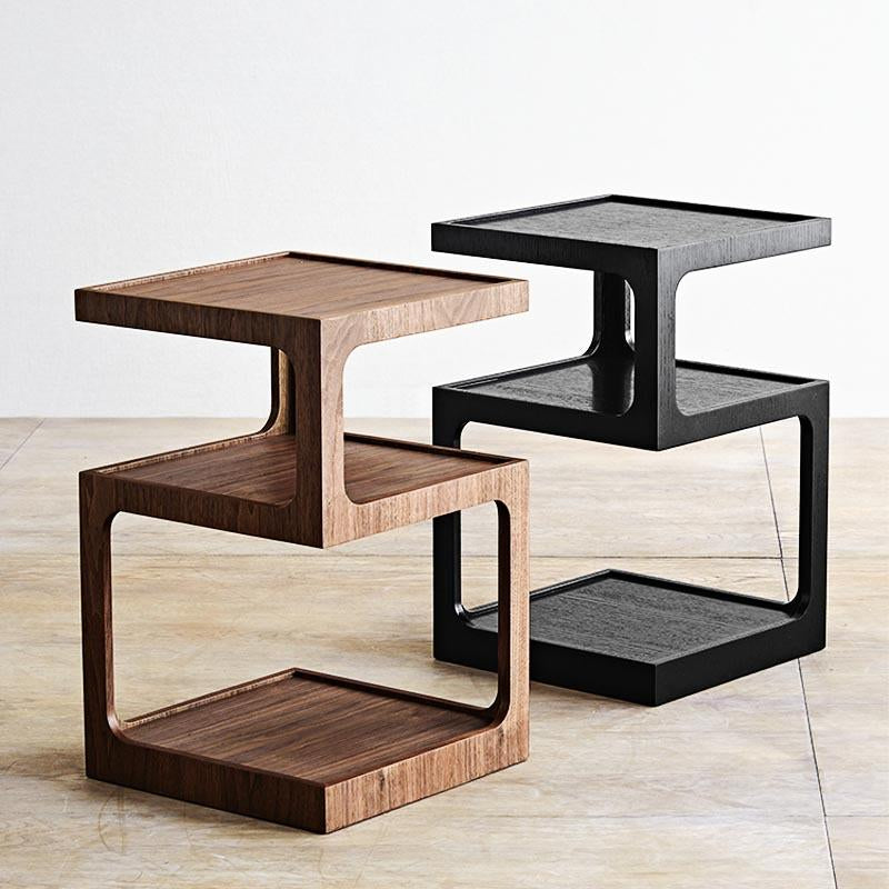Stepper Storage End Table