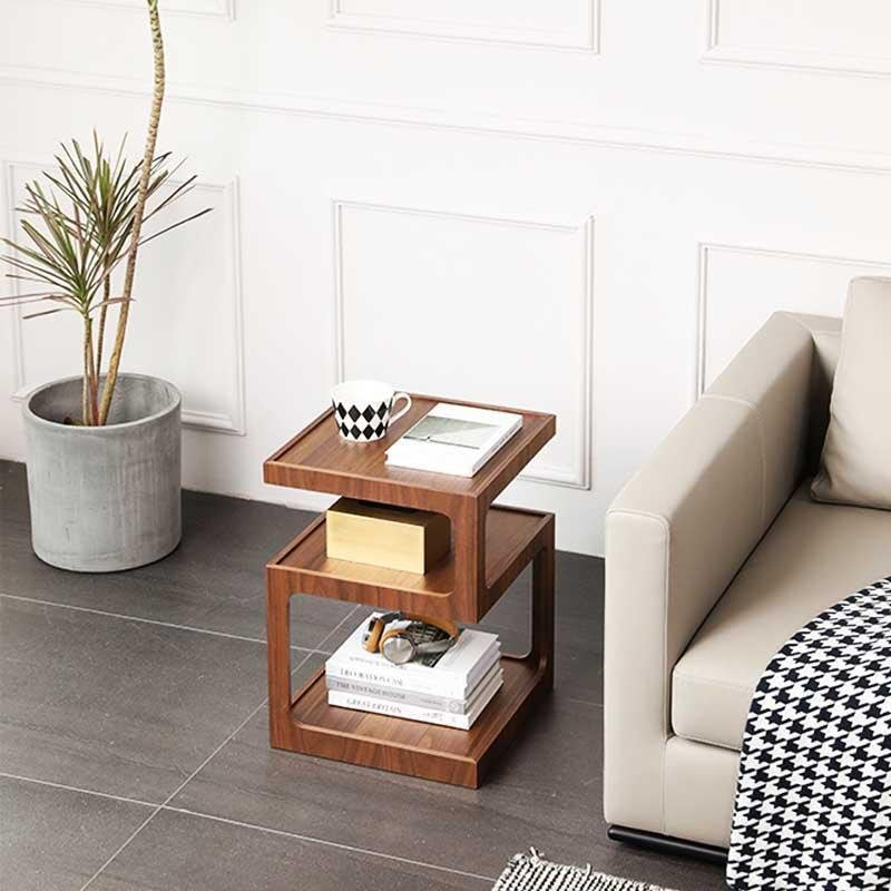 Stepper Storage End Table