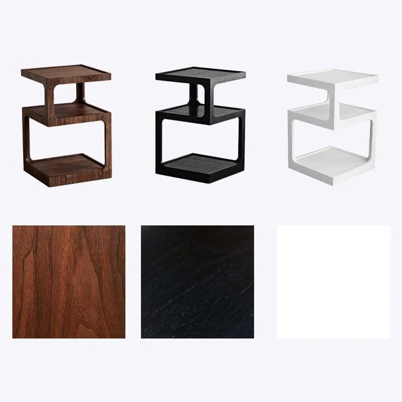 Stepper Storage End Table