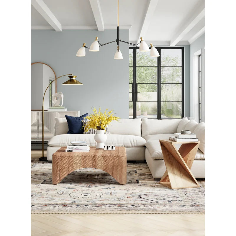 Zevara Solid Wood End Table
