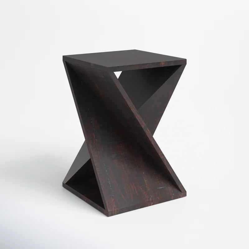 Zevara Solid Wood End Table