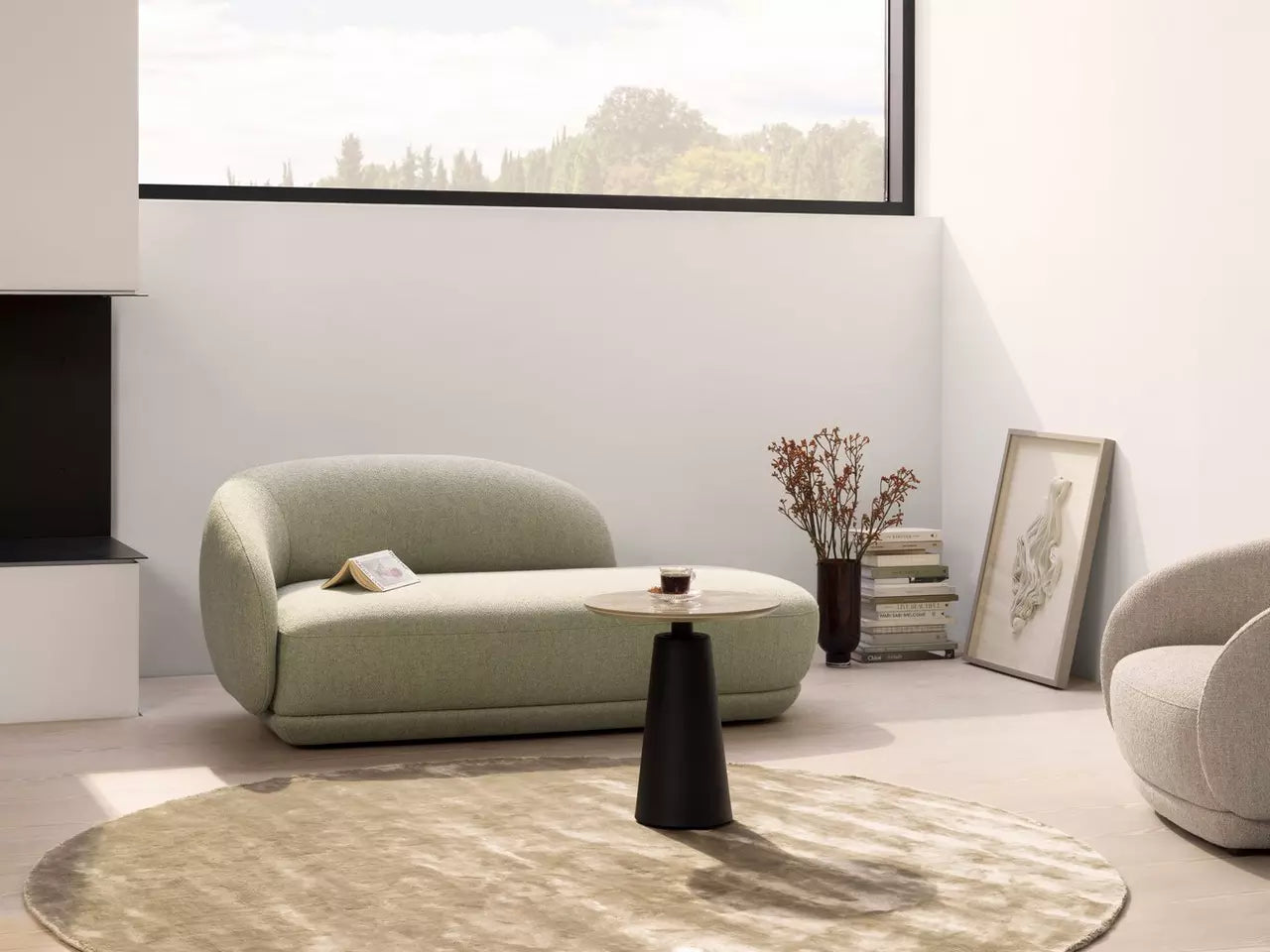 Marble matte Table