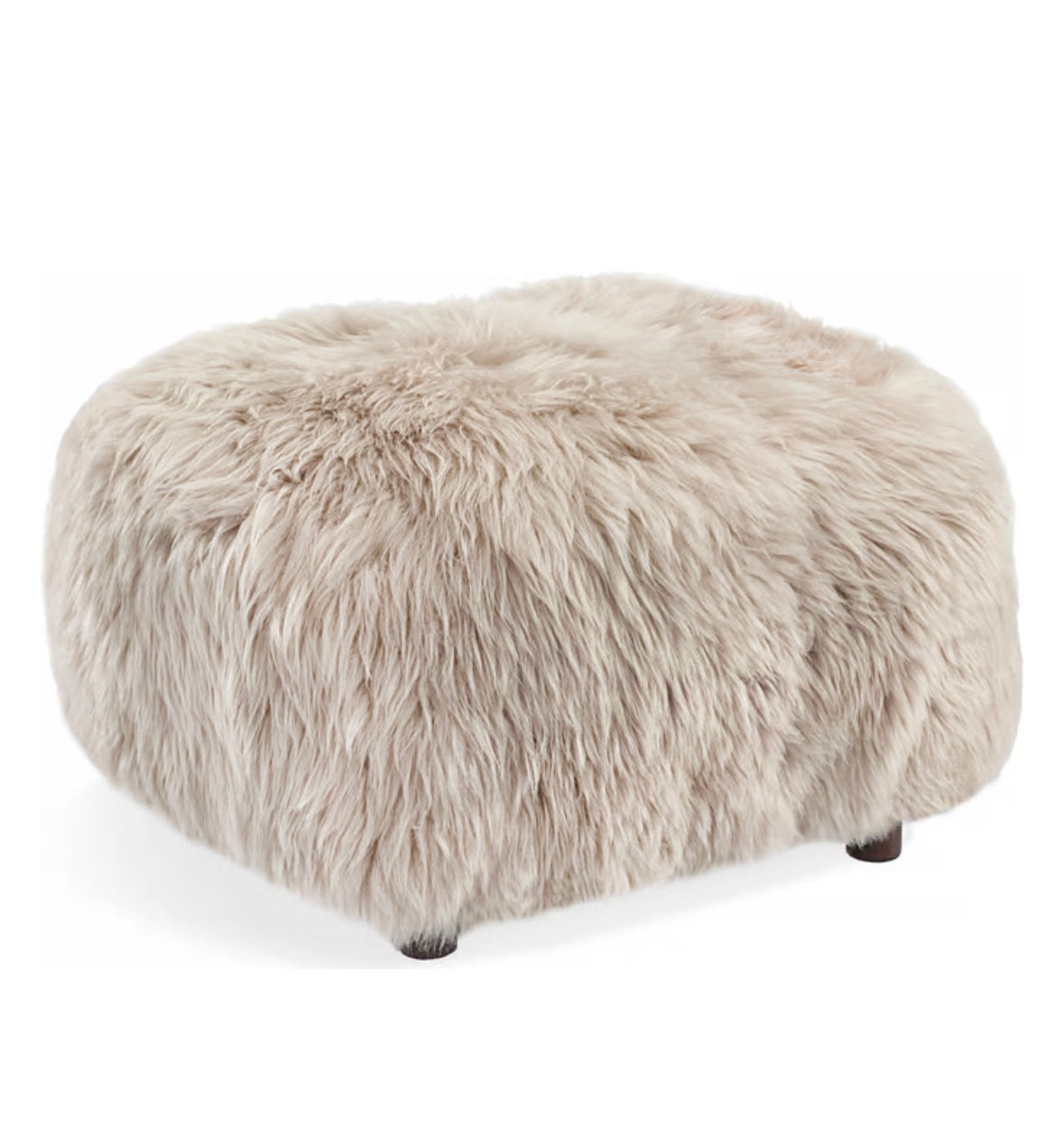 Fluffy Ottoman