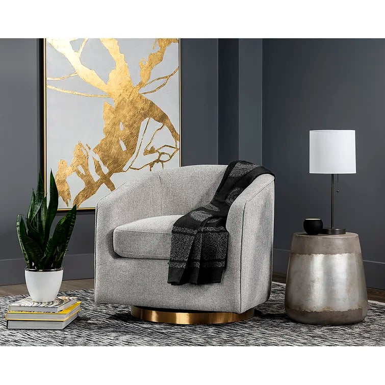 Chic Swivel Armchair