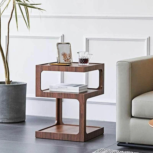 Stepper Storage End Table